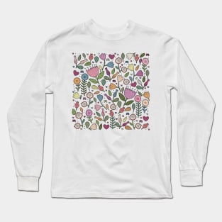 Floral pattern Long Sleeve T-Shirt